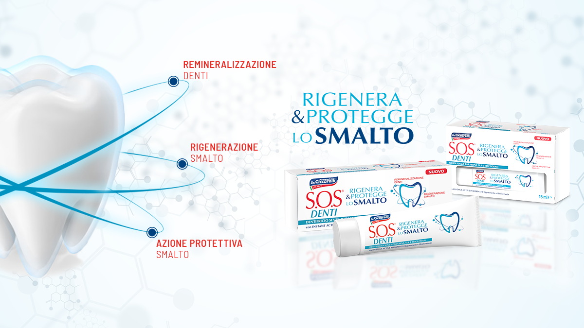 S.O.S Denti rigenera e protegge lo smalto dei denti